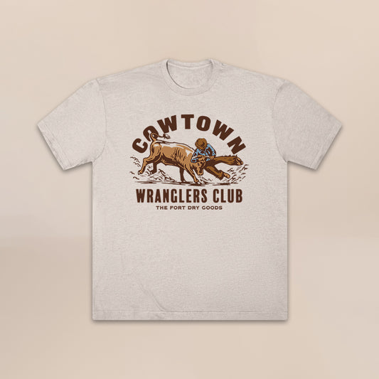 Cowtown Wrangler's Club Tee